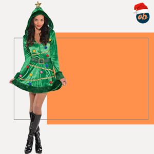 Christmas Xmas Tree Adult Costume Dress